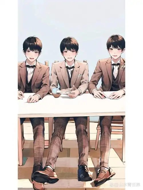 tfboys动漫壁纸 tfboys动漫真的好帅啊!