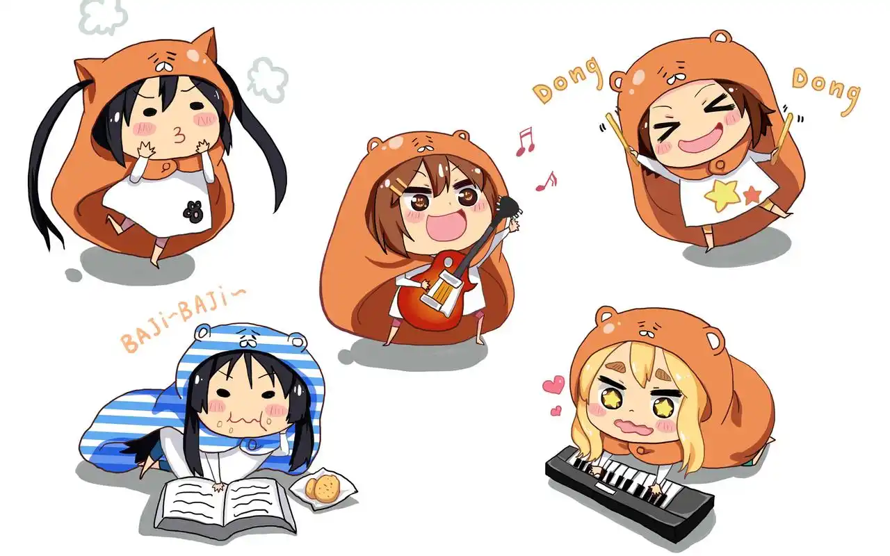 《干物妹小宅》超萌小宅可爱动漫桌面壁纸(一)