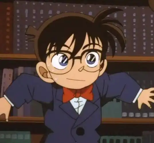 江户川柯南可爱头像