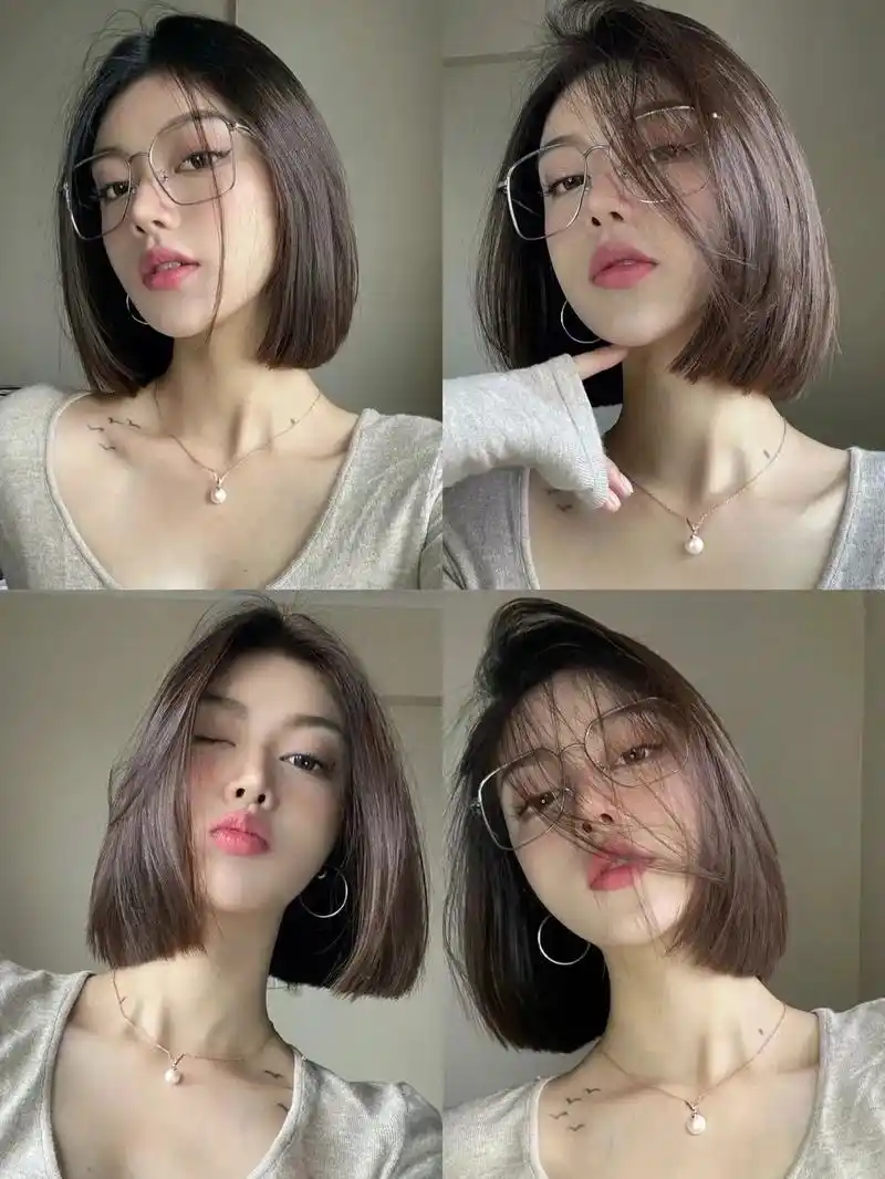 换发型如换头系列真的非常减龄又百搭的短发 2023年春季短发 61齐肩