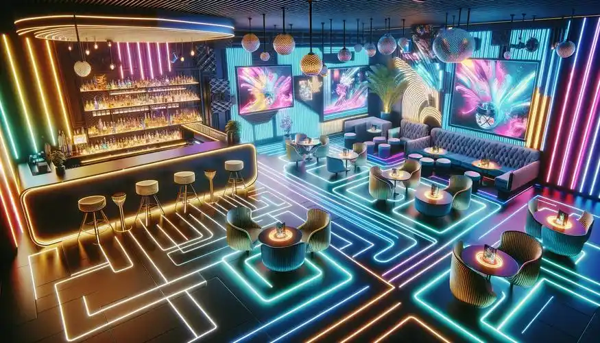 揭秘夜幕下的华丽变身:酒吧装修设计的艺术与智慧