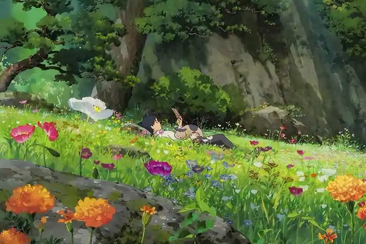 宫崎骏动漫中的那些风景插画,美得窒息湘南海岸,是日本动漫《灌篮高手