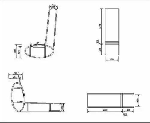 乐符休闲摇躺椅