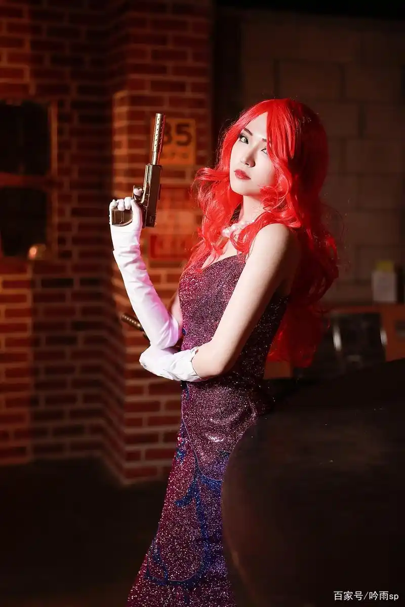 英雄联盟lol-赏金猎人厄运小姐特工狂花cosplay