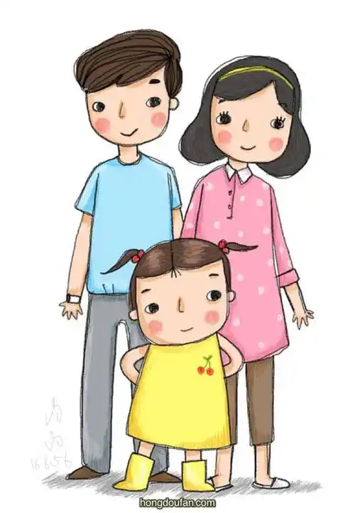 我的爸爸妈妈爸爸妈妈简笔画大全