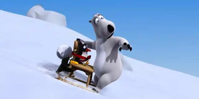 pp虾-倒霉熊 滑雪大冒险 超级滑雪板