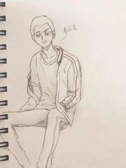 寸头瞪著你说道.-不要撩我我会怕