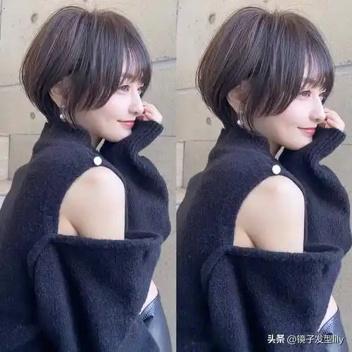 2024春季短发来了,蓬松时尚很修饰头型,喜欢就试试吧_发型_层次_脸型