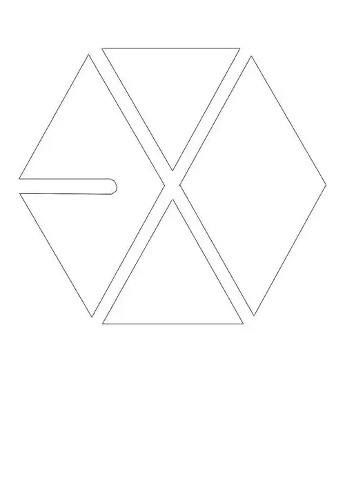 exo标志怎么画