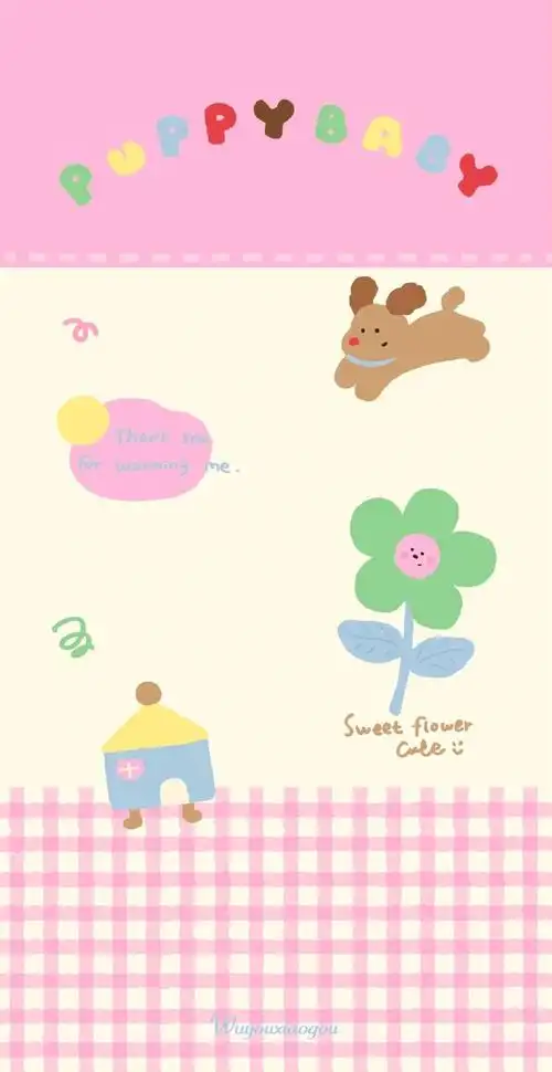 敲可爱壁纸/聊天背景图 00095109098989 898964