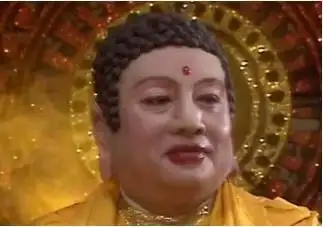 原创86版西游记如来佛近照时隔33年再扮如来风采未减精神头十足