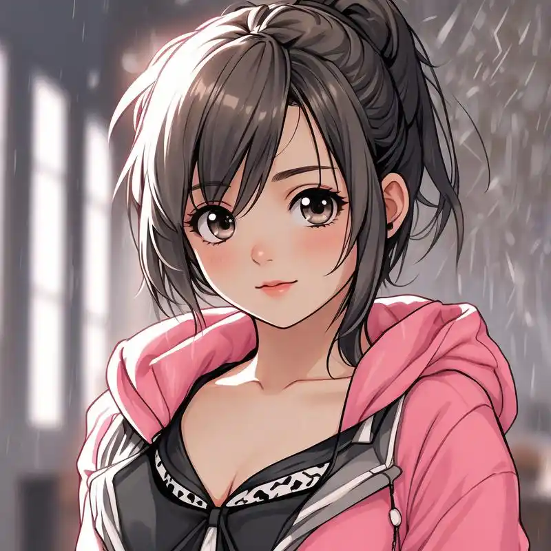 二次元萌妹来啦06可可爱爱q版头像