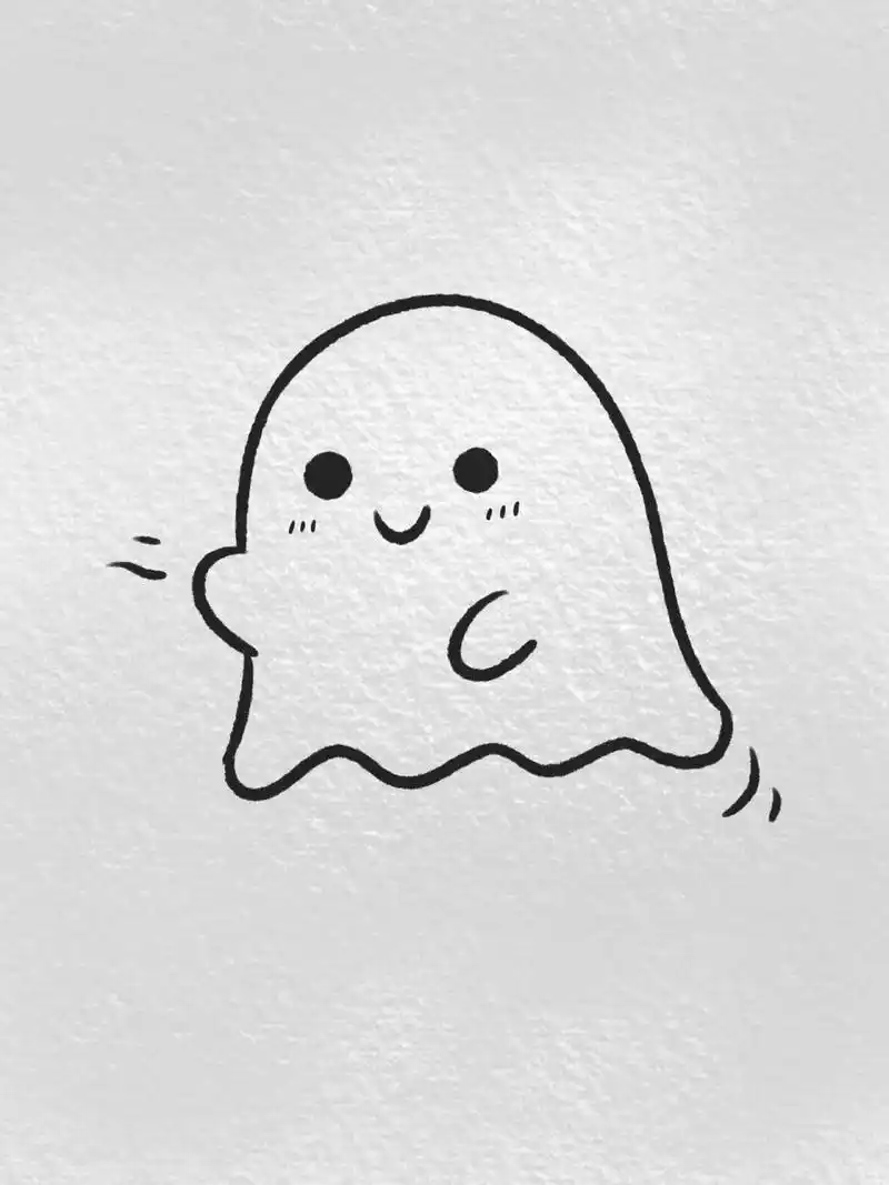幽灵表情包 | 你有一只可爱幽灵待签收         可可爱爱的幽灵表情包