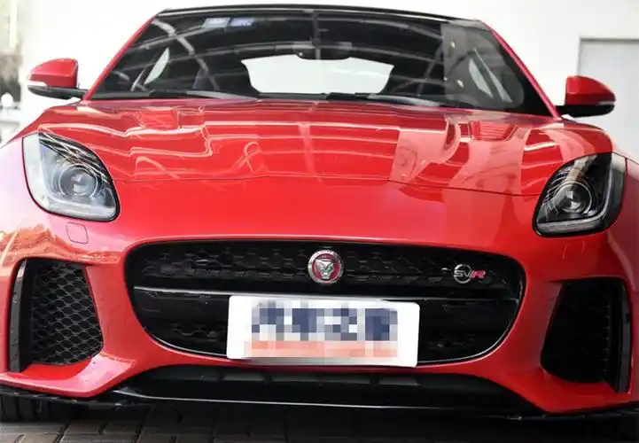 专用于捷豹车标 xjl xfl f-type f-pace汽车改装中网标svr尾标贴