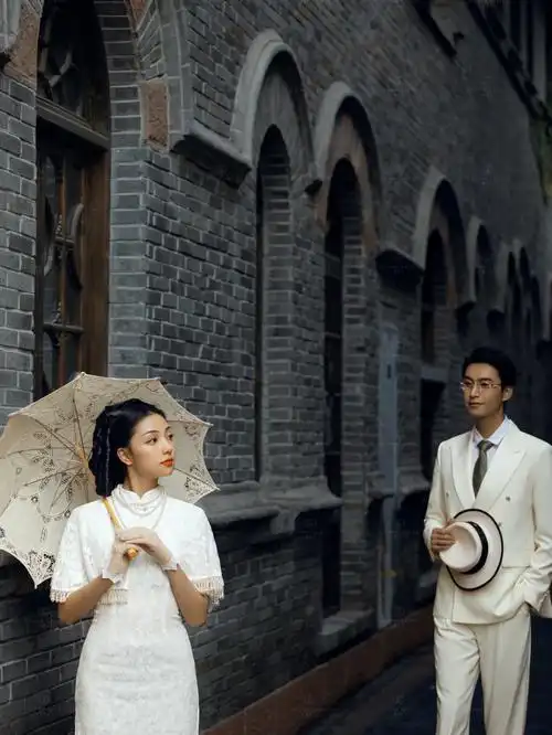 民国风我拍了白秀珠民国旗袍婚纱照被夸爆