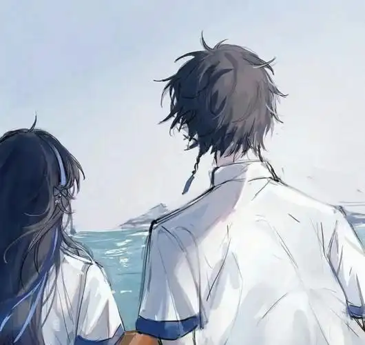 动漫真人情头国庆我们一起看看五星红旗吧