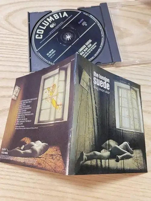 dog man star1994年美版第二版#cd  #音乐专辑  #摇滚  #实体专辑