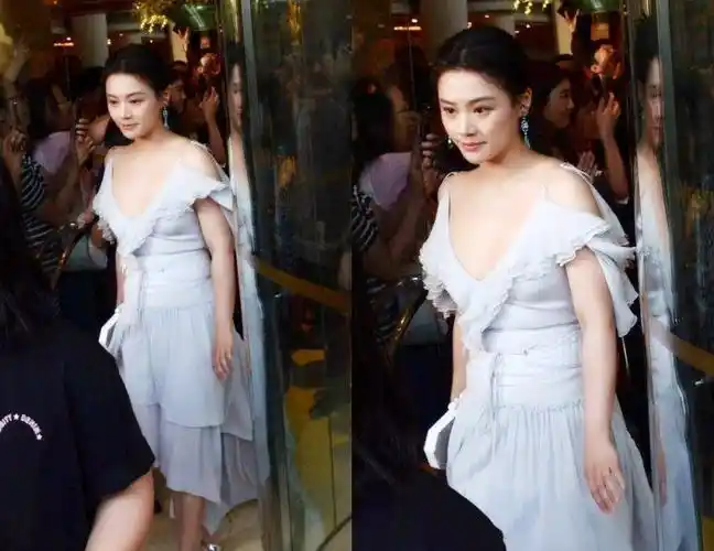 马思纯未修图意外曝真实体型胖到不忍直视网友难怪欧豪会分手