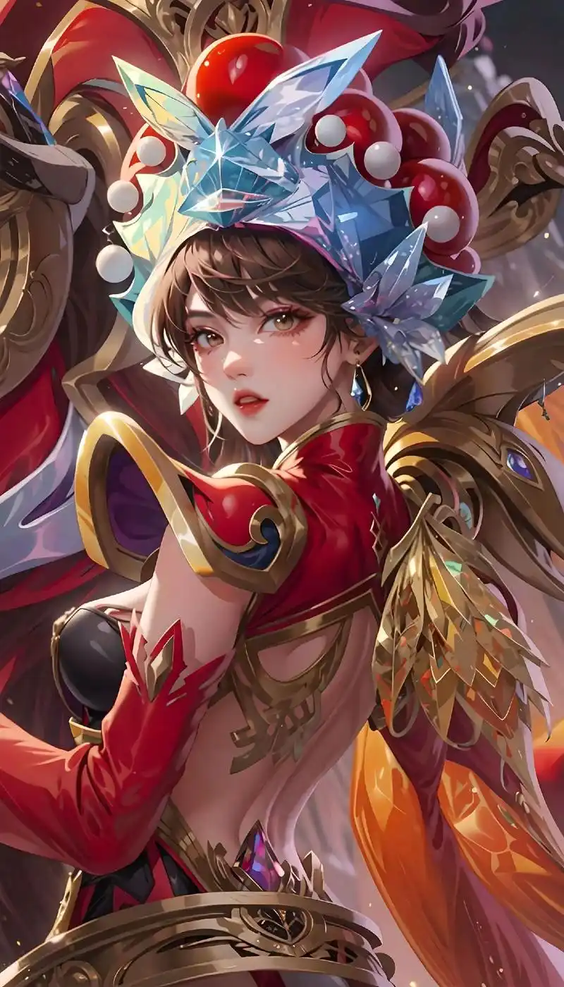 我觉得虞姬和大小姐的皮肤都很美哇.#ai绘画 #王者荣耀#虞 - 抖音