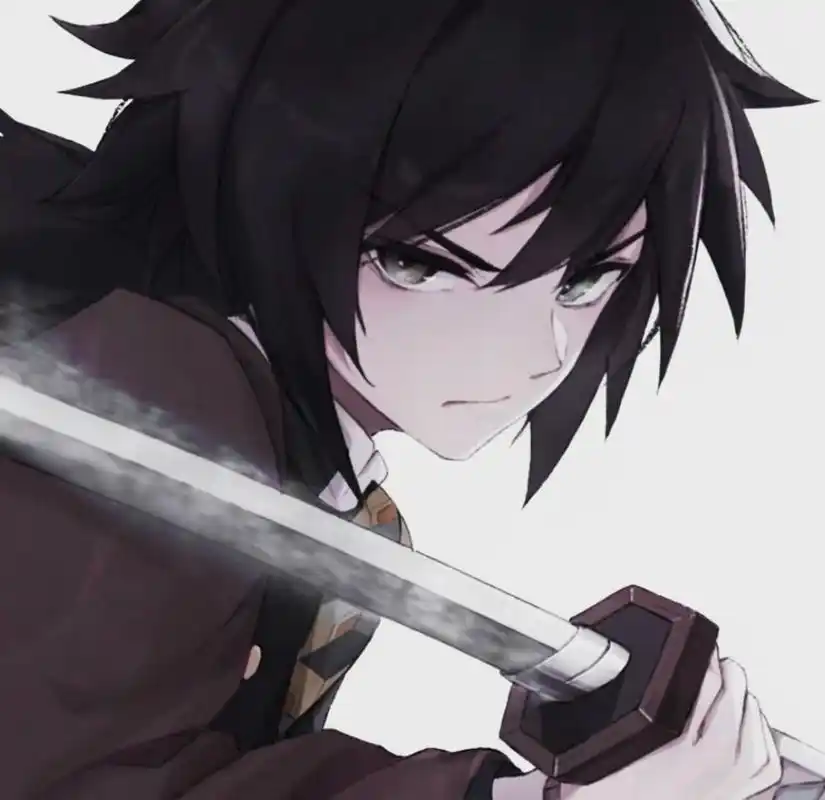 第十二篇-持刀酷男女动漫二次元风格头像 "持刀只为守护挚爱的人"