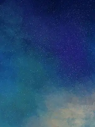 蓝色梦幻渐变夜晚星空唯美天空背景