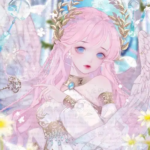 天使女孩原创头像动漫头像