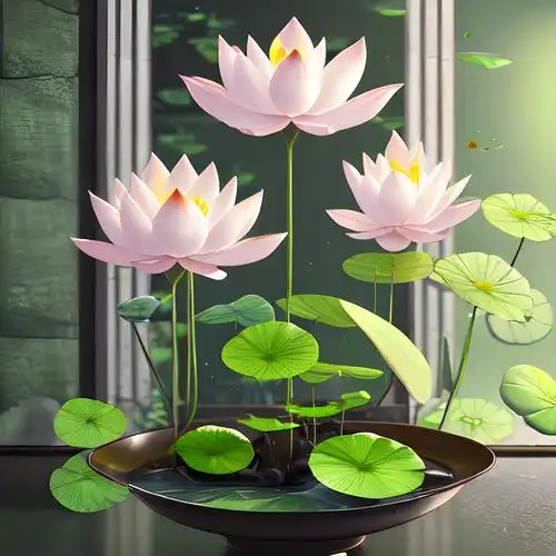 佛教莲花图片大全头像 禅意