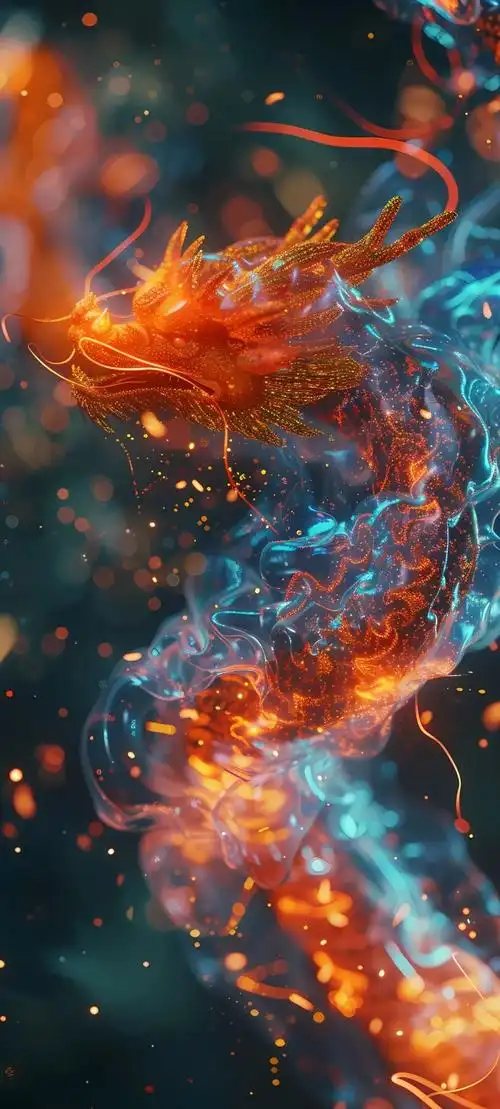 手机壁纸愿你的事业如龙腾飞一飞冲天成就非凡