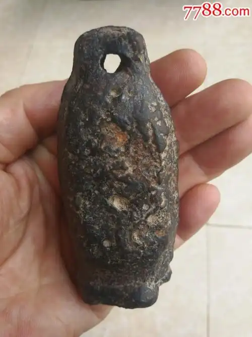 少见邕江出水宋代铁权