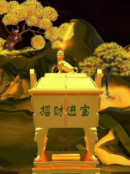 换这个壁纸看看效果##手机壁纸  #壁纸  #招财进宝