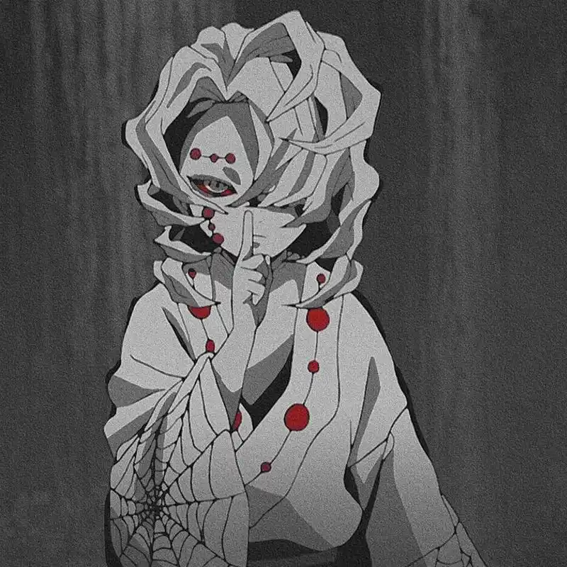 头像 │ 鬼灭之刃下弦之五累61红灰系列 小家伙,咱们聊聊吧.