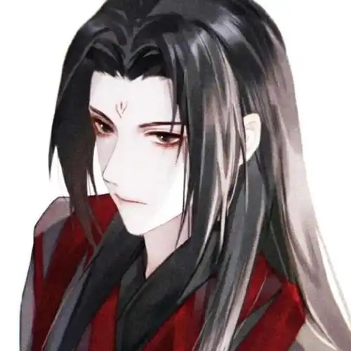 出单:红衣古风男