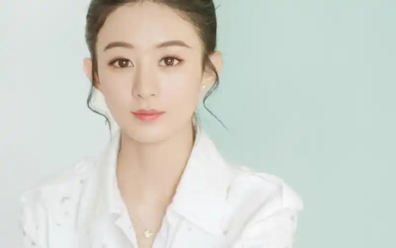 卷发清新的赵丽颖