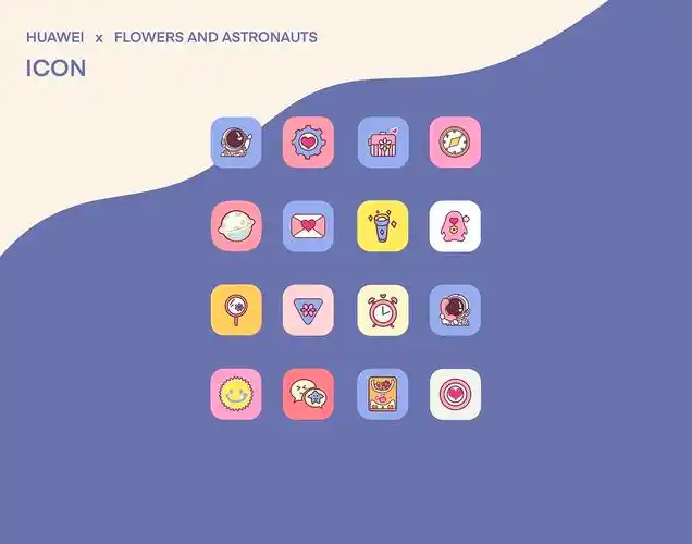 原创作品ui主题/皮肤手机主题·兔子小姐108李同學宇航员小l大i旧时