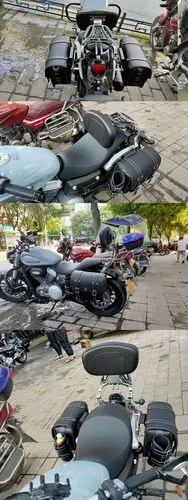 适用于奔达金吉拉300摩托车改装配件司机后座载人多功能折叠靠背 保险