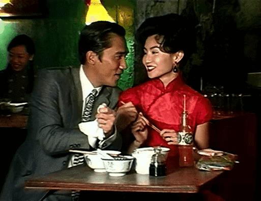 《花样年华》梁朝伟和张曼玉吃饭这段简直绝了