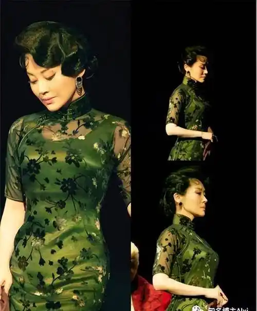 《如梦之梦》的表演,而许晴在剧中最出彩的造型也是旗袍造型