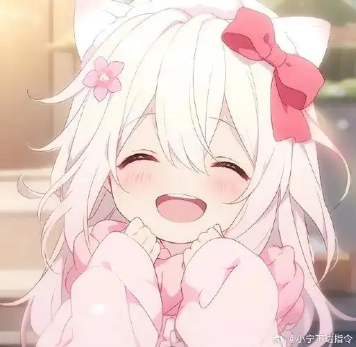 动漫可爱女生头像92"少女心如草木,向阳而生