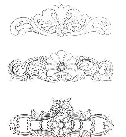 花纹简笔画【古风花纹简笔画 】_万动力