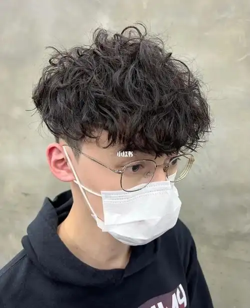 男生烫发分享#男生发型#男生烫发#男生烫发蓬松小卷发#男生卷发