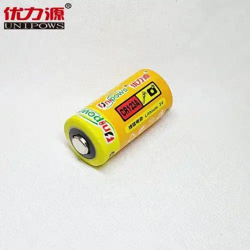 优力源电池cr123a锂电3v相机锂电池cr173353v强光手电筒电池