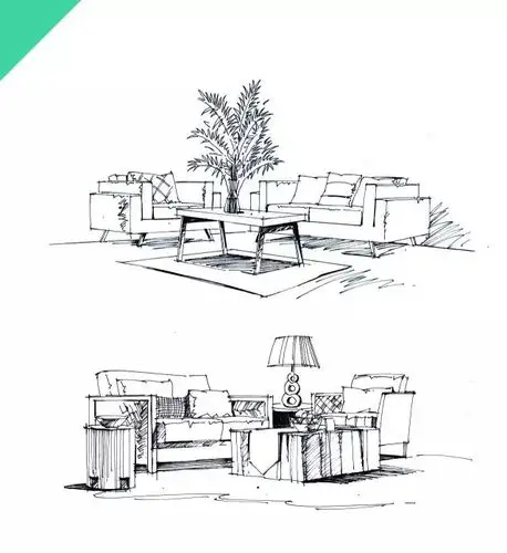 室内手绘入门技巧单体