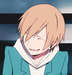 歪头gif笑gif眯眼gif