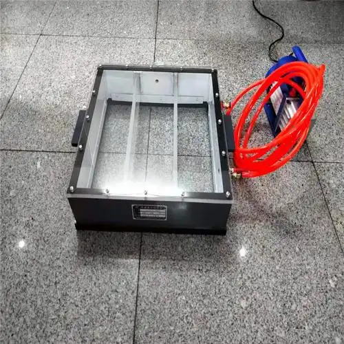 焊缝真空气密检漏仪 平面真空罩 带泵 弧形真空箱