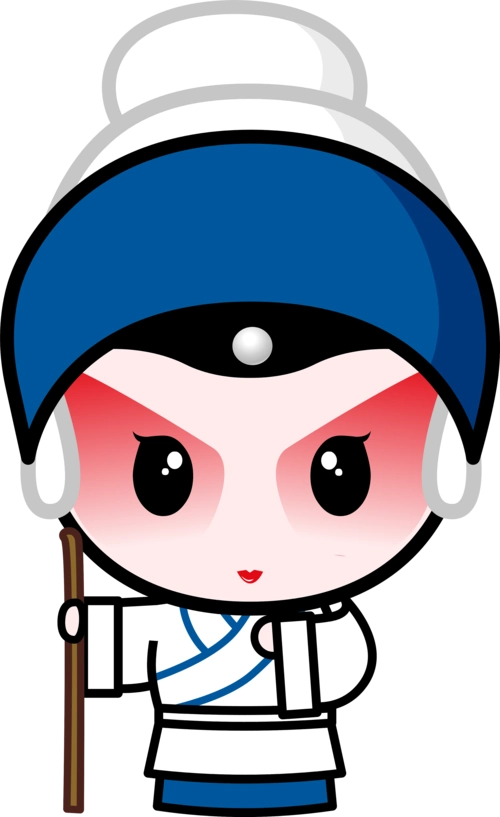 国粹京剧国粹宝贝q版京剧动漫卡通高清大图