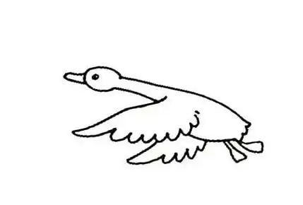 简笔画大雁 简笔画大雁怎么画