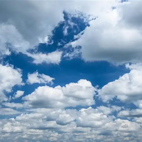 唯美白云头像一朵朵美丽的云呈现在你的眼前