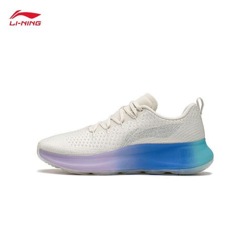 李宁(li-ning)女鞋健身鞋新款无界iv女子轻量高回弹多功能健身鞋 珍珠