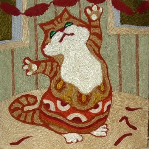 【转载】毛线绘画艺术(二)