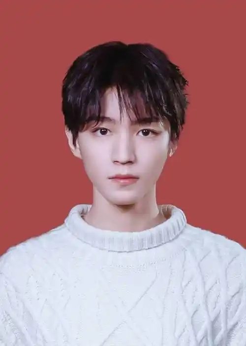 tfboys分享210613王俊凯粉丝制作证件照合集五官优越一脸正气